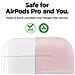 Custodia Protettiva Per Airpod Pro Silicone Rosa - Foto miniatura 2