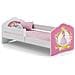 Fala 140x70 Letto Per Bambino Con Ringhiera + Materasso E Giroletto Princess - Foto miniatura 1