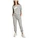 Felpa Donna Essential Crew Fleece Hbr Grigia Taglia M Codice Bv4112-063 - Foto miniatura 3