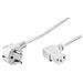 96043, CEE7/7 Schuko, C13 coupler, Femmina / femmina, 250V, 16A - Foto miniatura 1