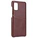 Cover Cellulare Marrone Con Tasca Portacarte Samsung Galaxy A41 - Foto miniatura 2