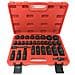 Kit 32 Bussole Per Avvitatore Pneumatico 1/2" Bussola Adattatore Impatto - Foto miniatura 1