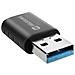 Adattatore Da Usb 3.0 Maschio A Usb-c Trasferimento Dati E Ricarica, Nero - Foto miniatura 1