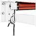 Tenda Retrattile Arancione Marrone 3,5x2,5m Tessuto E Alluminio - Foto miniatura 5