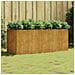 Fioriera Rialzata da Giardino 200x80x80 cm in Acciaio Corten - Foto miniatura 3