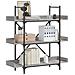 Libreria 3 Ripiani Grigio Sonoma 100x33x108,5 Legno Multistrato - Foto miniatura 1