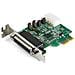 Scheda adattatore seriale PCI Express RS232 a 4 porte - Scheda controller host seriale PCIe RS232 - PCIe a seriale DB9 - 16950 UART - Scheda di espansione a basso profilo - Windows /Linux - Foto miniatura 2
