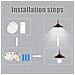 Lampadine E27 Alimentate A Batteria Ricaricabile Con Telecomando White - Foto miniatura 6