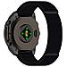 Cinturino In Nylon Compatibile Con Garmin Da 22 Mm Black - Foto miniatura 3