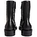 Rubber Sole Combat Boot Stivaletti Pelle Scarpe Donna Nero Eu 36, Hw0hw01292 Bax - Foto miniatura 3