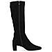 Black Casual Closed Boots Stivali Tessile Scarpe Donna Nero Eu 36, 9-25547-41-044 - Foto miniatura 3