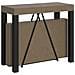 Consolle allungabile 90x40/300 cm Tiris tortora telaio antracite - Foto miniatura 1