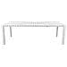Bruno - Tavolo Con Struttura In Alluminio Verniciato Bianco O Antracite - Foto miniatura 4