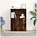 Libreria Rovere Fumo 60x24x85 Cm In Truciolato - Foto miniatura 3