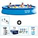 Piscina Fuori Terra - In Giro - 457x84 Cm - Blu - Include Accessori Coordinati A1171 - Foto miniatura 1