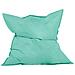 Moku Pouf Sacco Rettangolare Da Esterno Xxl 180x140cm Turchese - Foto miniatura 1
