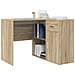 Scrivania Angolare Rovere di Sonoma 102x88x75 cm Legno Ingegnerizzato - Foto miniatura 3