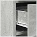 Tavolo da Trucco con cassetto 3 pcs Grigio 50 x 41 x 135 cm - Foto miniatura 9
