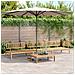 Set Divano Pallet da Giardino 4 pz in Legno Massello di Acacia - Foto miniatura 2