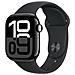 Watch Series 10 Impermeabile 50m Always-On Retina LTPO3 1,92" 64GB Bluetooth 5.3 Wi-Fi LTE GPS Sensori Avanzati Rilevamento Cadute 42mm Jet Black Aluminium con Cinturino Sportivo S /M - Foto miniatura 2