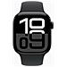 Watch Series 10 Impermeabile 50m Always-On Retina LTPO3 1,92" 64GB Bluetooth 5.3 Wi-Fi LTE GPS Sensori Avanzati Rilevamento Cadute 42mm Jet Black Aluminium con Cinturino Sportivo S /M - Foto miniatura 1