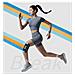 Cinturino Sport Loop In Nylon Da 22 Mm Compatibile Con Garmin Fenix 8/7/6 Pro / 7 Pro - Traspirante E Regolabile Blue+orange - Foto miniatura 3