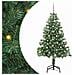 Albero di Natale con 150 LED con supporto Verde 150 cm PVC - Foto miniatura 1
