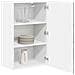 Pensile cucina Grigio cemento 50 x 31 x 80 cm Legno multistrato - Foto miniatura 3