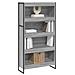 Armadio per Libri 2 pcs Grigio Sonoma 80 x 30 x 155 cm - Foto miniatura 3