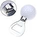 Apribottiglie Pallina Da Golf 2-pack - Acciaio Inox, Design Antiscivolo Gold - Foto miniatura 2