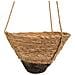Set Di 3 Cestini Sospesi In Fibra Naturale Marrone - Foto miniatura 4