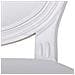 Sgabello In Legno Bianco 52x46x116h - Foto miniatura 8