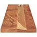 Piano Tavolo 140x40x2,5 cm Rettangolare Legno Massello Acacia - Foto miniatura 4