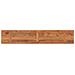 Piano Tavolo 140x40x2,5 cm Rettangolare Legno Massello Acacia - Foto miniatura 5