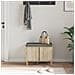 Panca per ingresso con cuscino Rovere Sonoma 60 x 38 x 46 cm - Foto miniatura 4