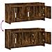 Mobile TV 102 x 33 x 47 cm Rovere Fumo Legno ingegnerizzato - Foto miniatura 8