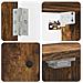 Armadio per Dartboard BREDA Rovere Fumo 52,5 x 10,5 x 53,5 cm - Foto miniatura 7