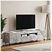 Mobile TV LED a 3 pezzi Grigio Cemento Legno ingegnerizzato - Foto miniatura 3