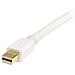Cavo adattatore Mini DisplayPort 1.2 a DisplayPort 4k bianco da 1 m - M / M - Foto miniatura 3