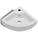 Lavandino con Troppopieno 45x32x12,5 cm Bianco - Foto miniatura 5