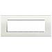 Placca Living Light Bianca Lna4807bi Quadra 7 Posti - Foto miniatura 4