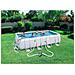 Set Piscina Mistral Rettangolare Grigia 549x274 cm - Foto miniatura 3