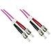 Cavo Fibra Ottica St A St Multimode Duplex Om4 50/125 Mt. 1 - Foto miniatura 1