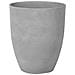 Vaso Tondo Per Interno Ed Esterno Grigio 43x43x52cm Croton - Foto miniatura 25