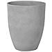Vaso Tondo Per Interno Ed Esterno Grigio 43x43x52cm Croton - Foto miniatura 28