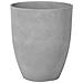 Vaso Tondo Per Interno Ed Esterno Grigio 43x43x52cm Croton - Foto miniatura 18