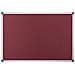 Bacheca Maya In Feltro Con Cornice In Alluminio, 900 X 600 Mm, Colore: Rosso Bordeaux - Foto miniatura 2