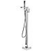 Miscelatore Vasca Freestanding Argento Boyoma - Foto miniatura 1