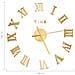 Orologio da Parete 3D Design Moderno Oro 100 cm XXL - Foto miniatura 3