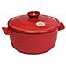 Casseruola tonda cocotte 20cm h. 15cm grand cru rosso flame - Foto miniatura 2